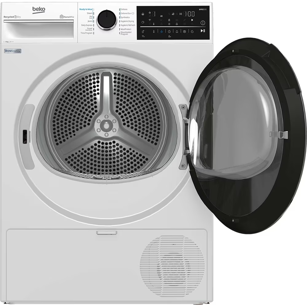 Mas. de uscat rufe cu pompa de caldura Beko B5T89243W / 9 kg / A+++ / Alb photo 2