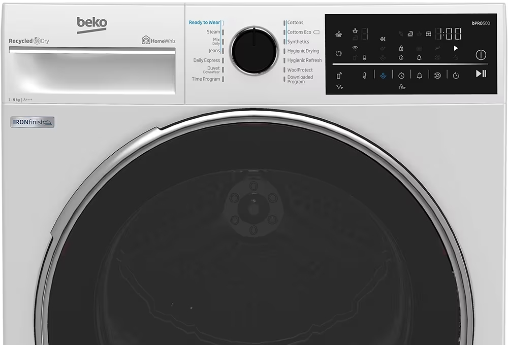 Mas. de uscat rufe cu pompa de caldura Beko B5T89243W / 9 kg / A+++ / Alb photo 3