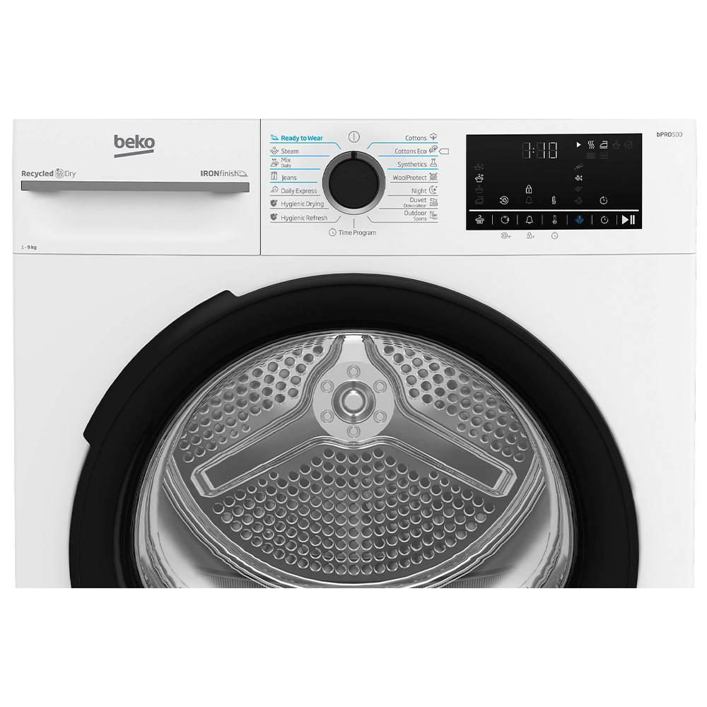 Masina de uscat rufe Beko BM5T49243W / 9 kg / C / Alb photo 3
