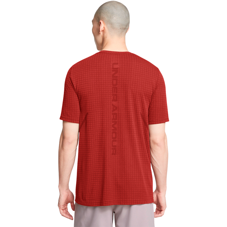 Tricou bărbătesc Under Armour Vanish Seamless Grid SS L Rosu photo 3