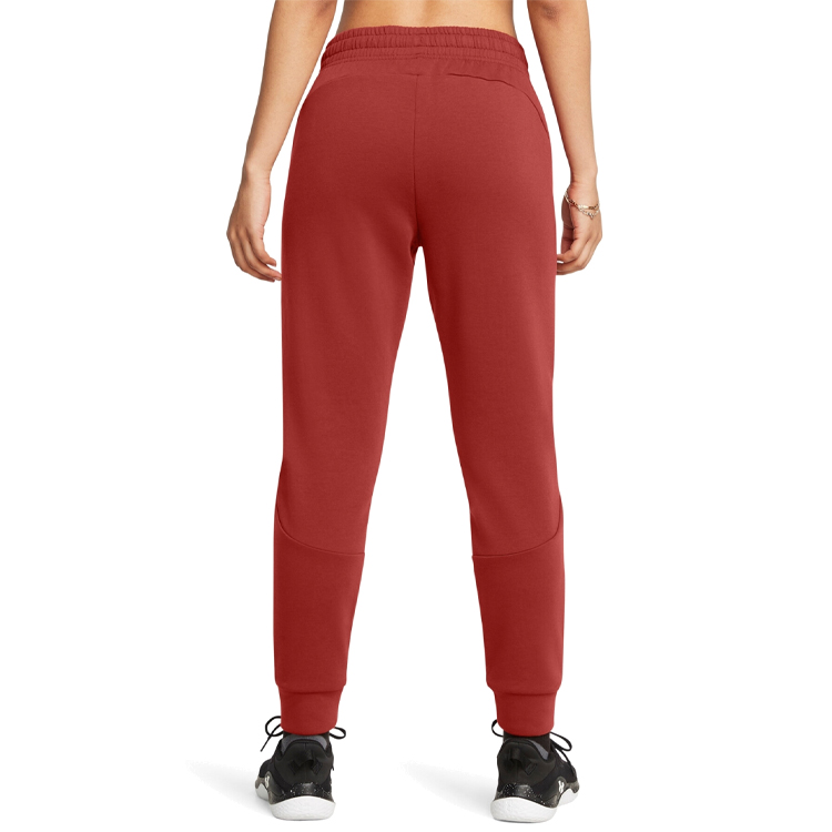 Pantaloni Under Armour Unstoppable Flc Jogger XL Rosu Femei photo 4