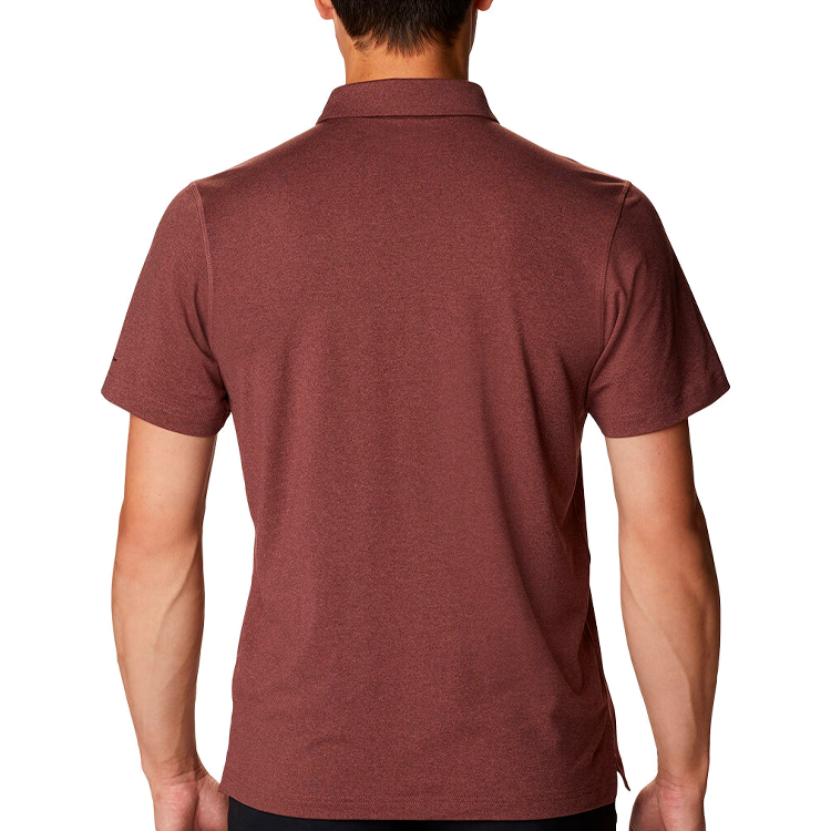 Мужские Поло Columbia Tech Trail Polo S Бордовый photo 2