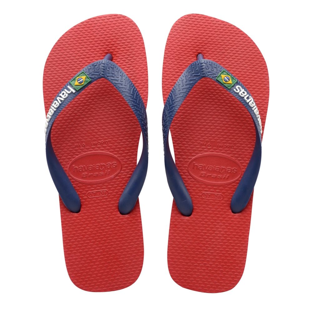 Slapi Havaianas BRASIL LOGO II pt Barbati / 39/40 / Rosu photo 1 Slapi Havaianas BRASIL LOGO II pt Barbati / 39/40 / Rosu photo 1