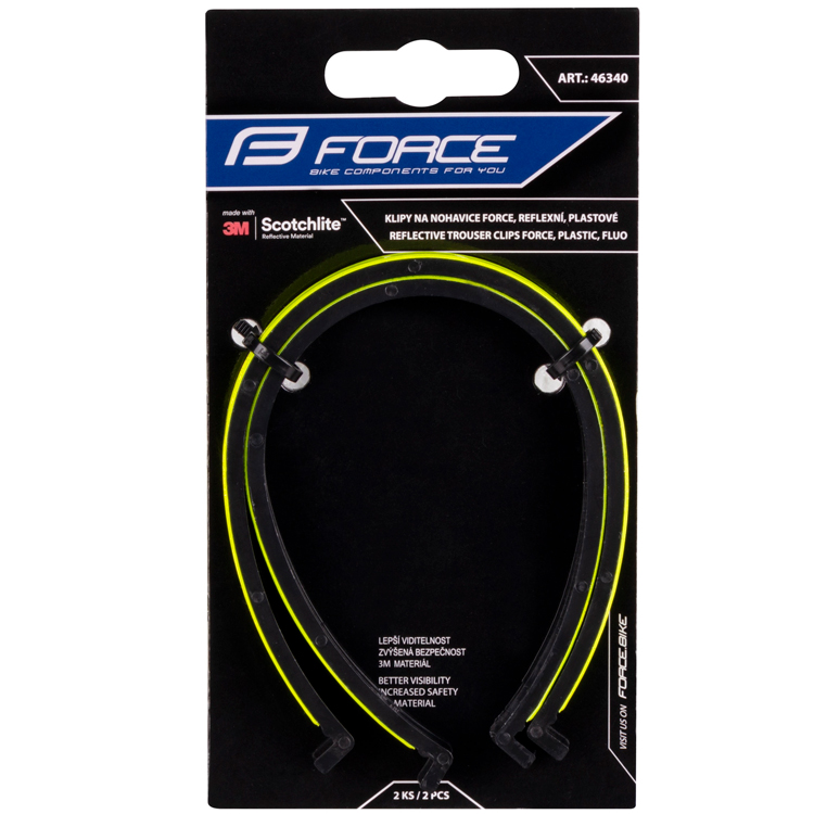Reflector Force reflective trouser clips Galben 46340 photo 2