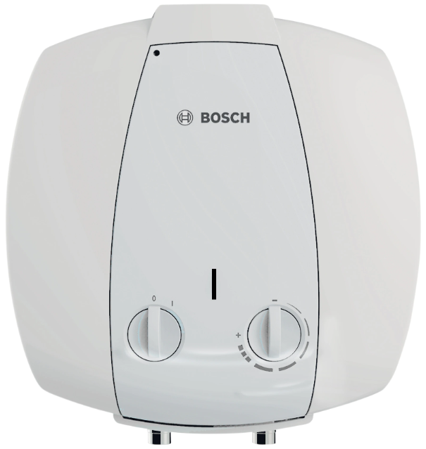 Водонагреватель накопительный вертикальный Bosch TR2000T 15 T, 7736504740 / 15 л / Белый photo 1 Водонагреватель накопительный вертикальный Bosch TR2000T 15 T, 7736504740 / 15 л / Белый photo 1