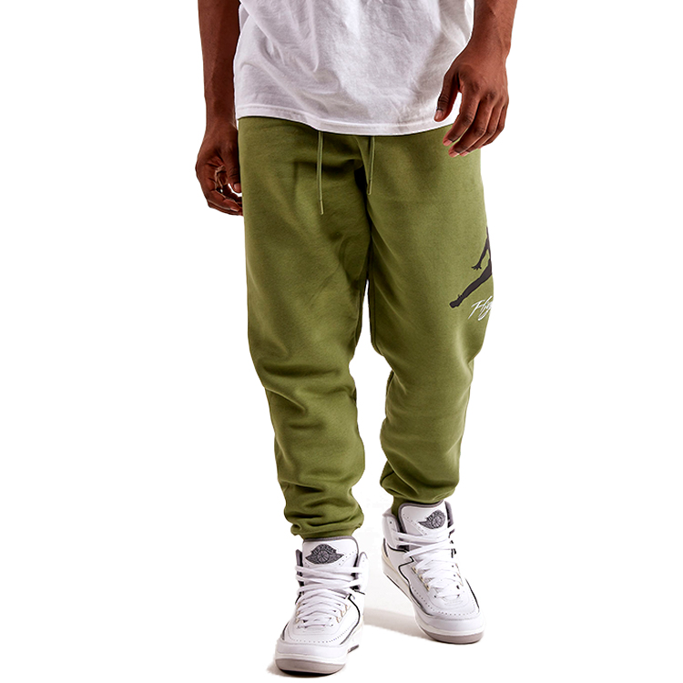 Брюки Nike M J ESS FLC BASELINE PANT XS Хаки Мужской photo 1