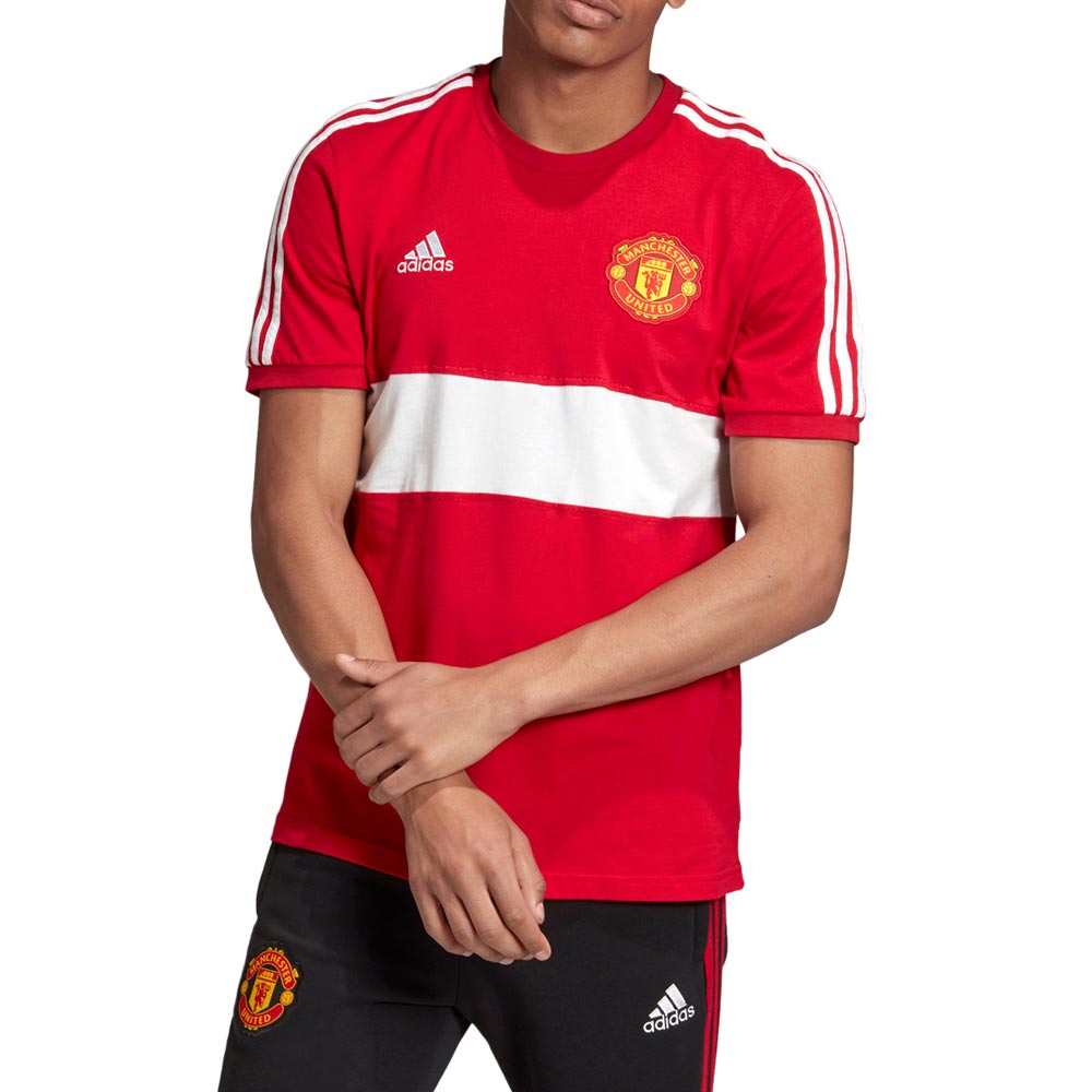Tricou bărbătesc Adidas MUFC 3S TEE S Rosu photo 2
