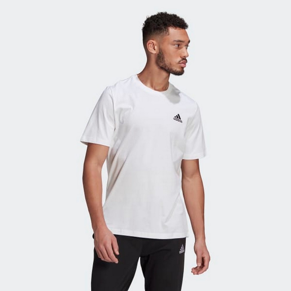 Tricou bărbătesc Adidas M SL SJ T S Alb photo 2