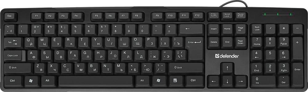 Tastatura cu fir Defender HB440 / Membrana photo 1