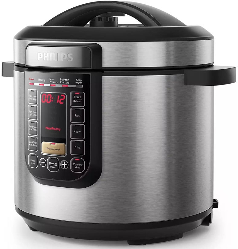 Мультиварка Philips HD223740 /5 л и более / 1000 / 14авто-программ / Серебристый photo 5