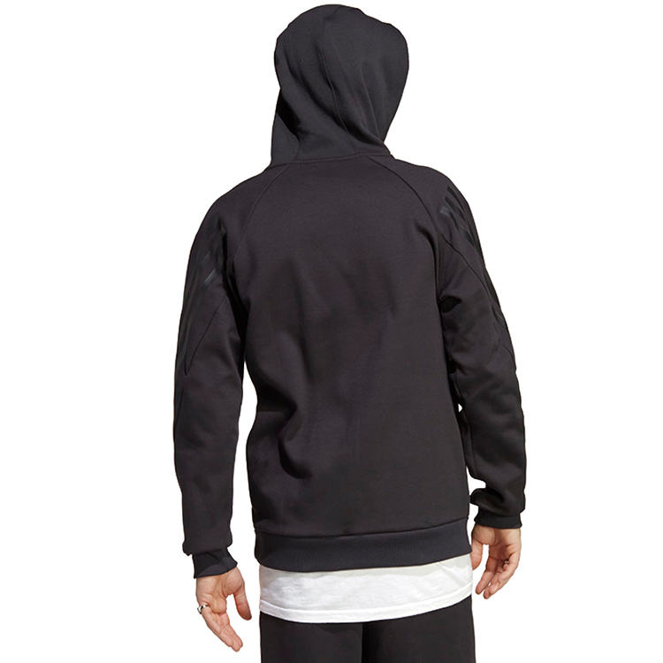 Мужская Толстовка Adidas M FI 3S HD S Белый photo 2
