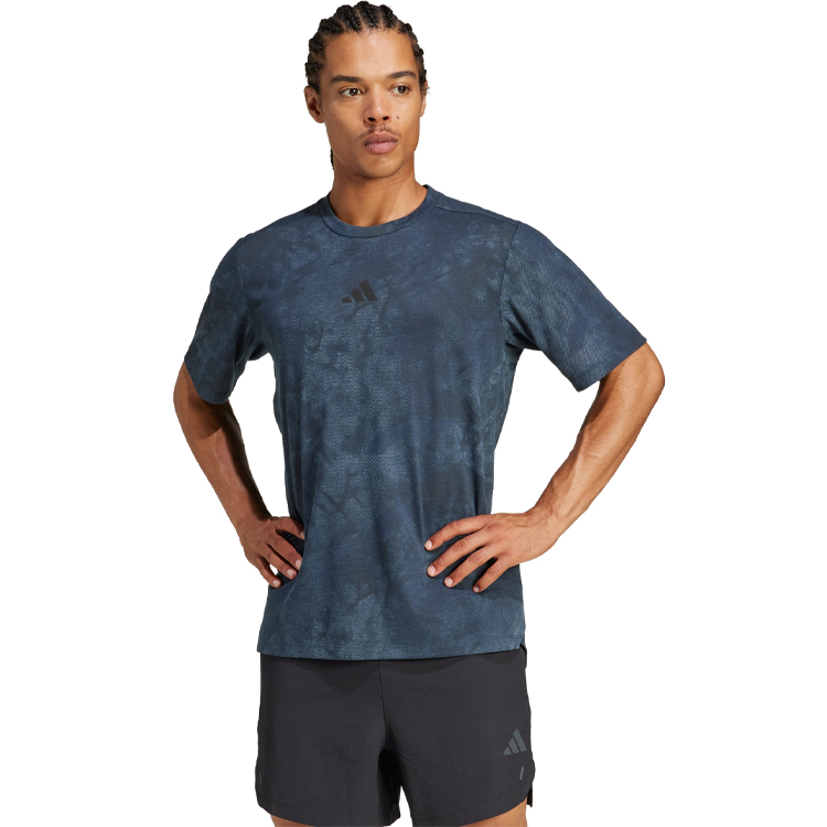 Tricou bărbătesc Adidas POWER AOP TEE XS Albastru photo 3
