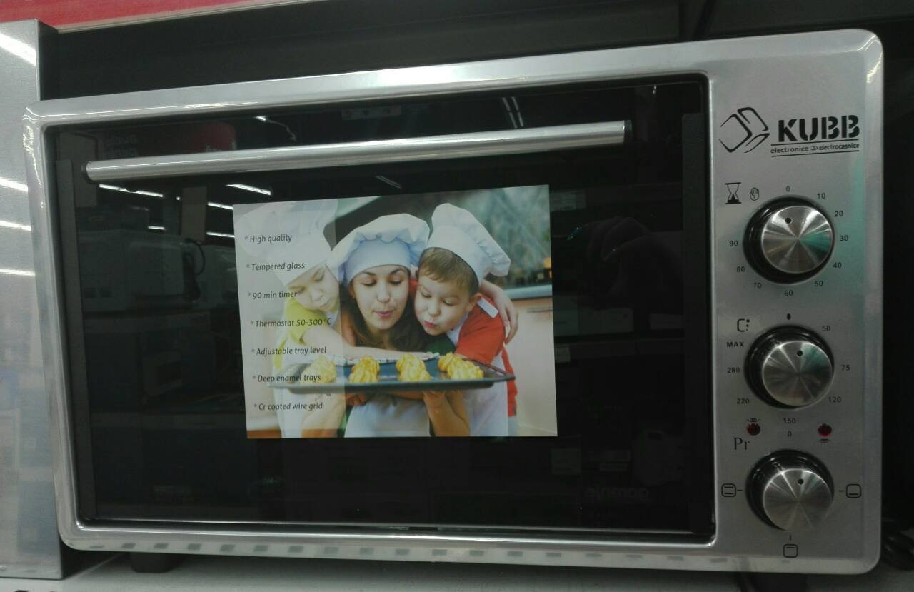 Cuptor electric Kubb K40, 40 l, 13 W, Gri photo 1