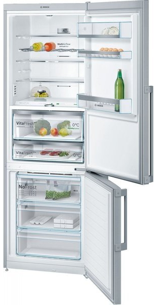 Frigider cu doua usi Bosch KGF49PI40 / 413 l / 203 cm / A+  photo 2