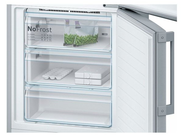 Frigider cu doua usi Bosch KGF49PI40 / 413 l / 203 cm / A+  photo 3