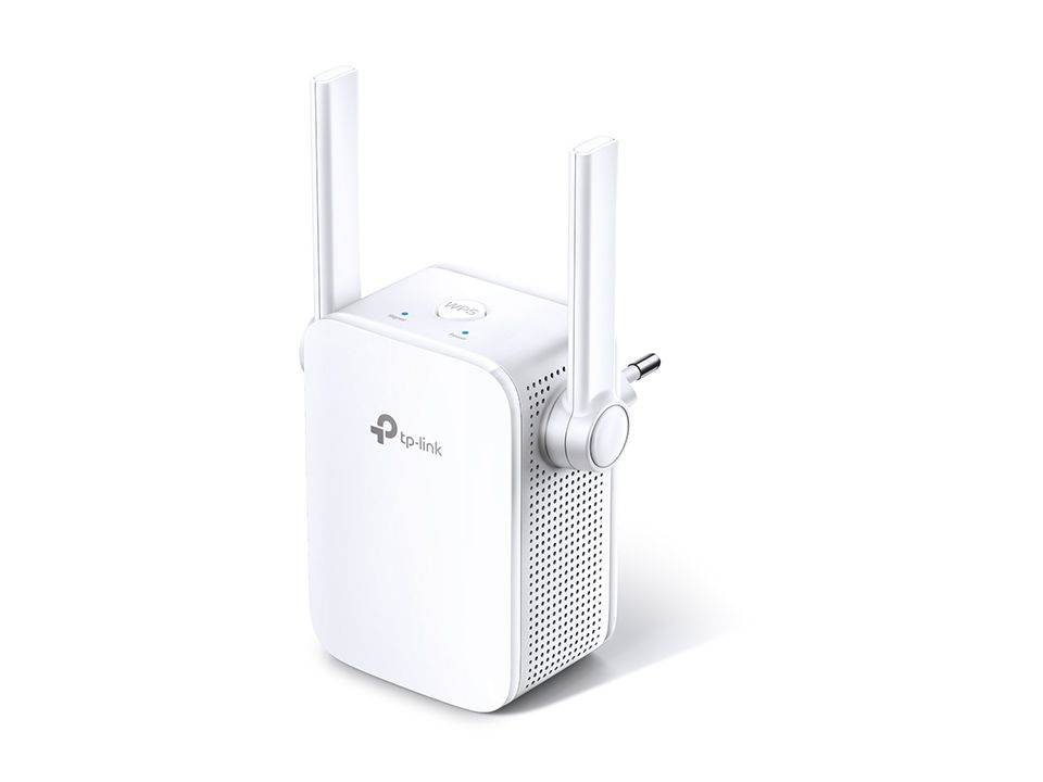 TP-LINK TL-WA855RE  N300 Wireless Wall Plugged Range Extender, Atheros, 2T2R, 300Mbps 2.4GHz, 802.11n/g/b, 1 Lan Port, Ranger Extender button, Range extender mode, WPS, 2 external Antennas photo 1