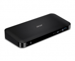 Acer USB type C docking III BLACK WITH EU POWER CORD (RETAIL PACK)  - ADK930 thumbnav 2