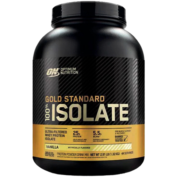 Изолят протеина Optimum Nutrition Gold Standard 100% Isolate Rich Vanilla 2.91lb/1.32кг photo 1
