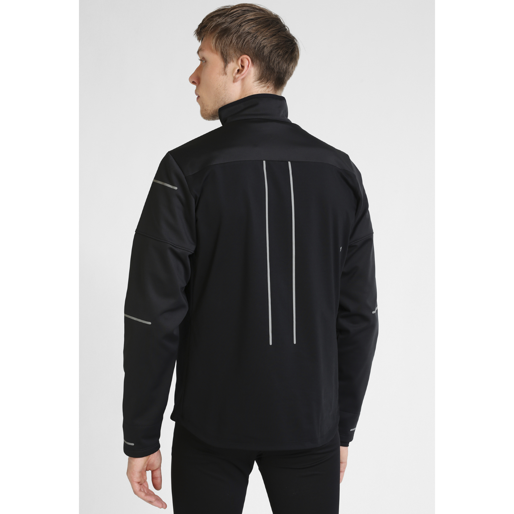 Hanorac pt bărbați Asics LITE-SHOW WINTER JACKET S Negru photo 2