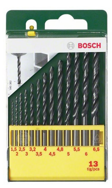 Set de burghie Bosch HSSR, 2607019441 photo 1 Set de burghie Bosch HSSR, 2607019441 photo 1