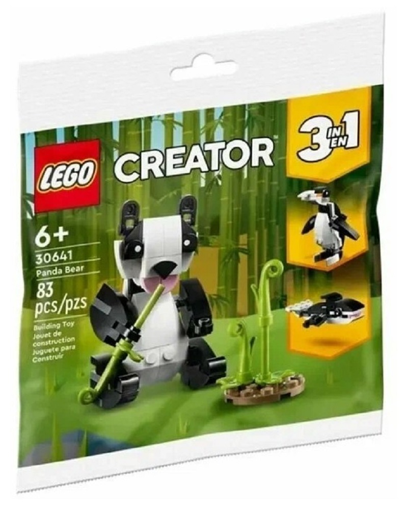 Constructor Lego Creator Panda Bear 30641 de la 6+ ani photo 1 Constructor Lego Creator Panda Bear 30641 de la 6+ ani photo 1