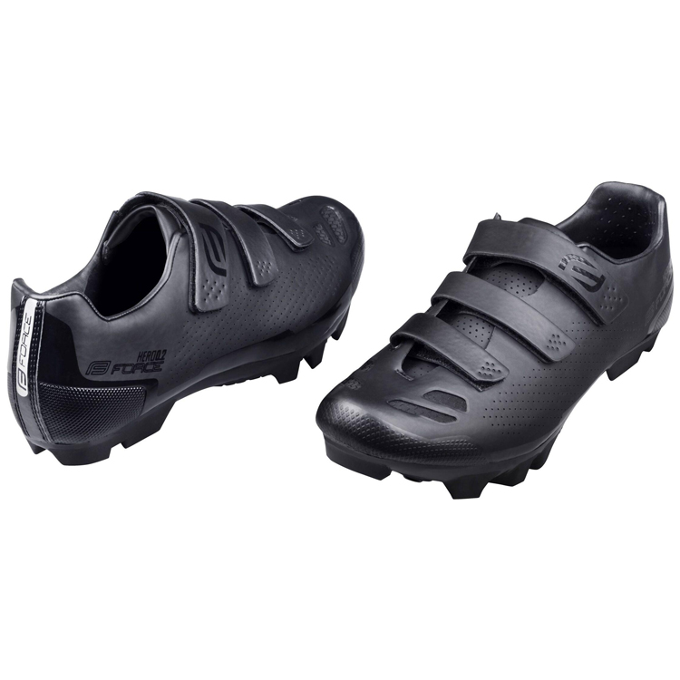 Pantofi de ciclism Force MTB HERO 2 Negru photo 3