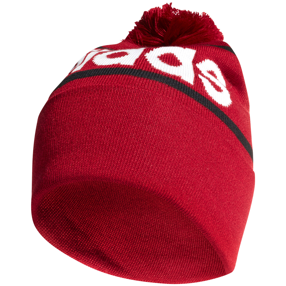 Caciula Adidas Logo Pom Woolie OSFY Bordo-negru-alb photo 1