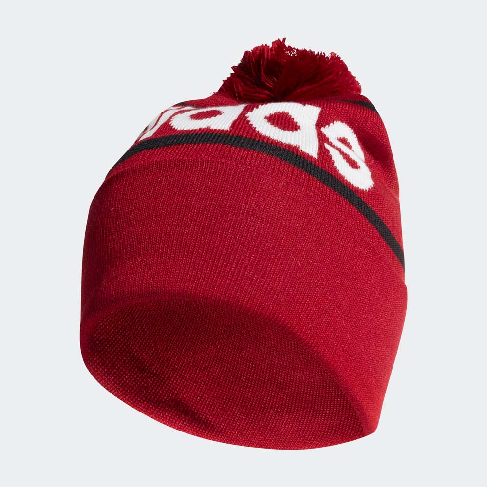 Caciula Adidas Logo Pom Woolie OSFY Bordo-negru-alb photo 4