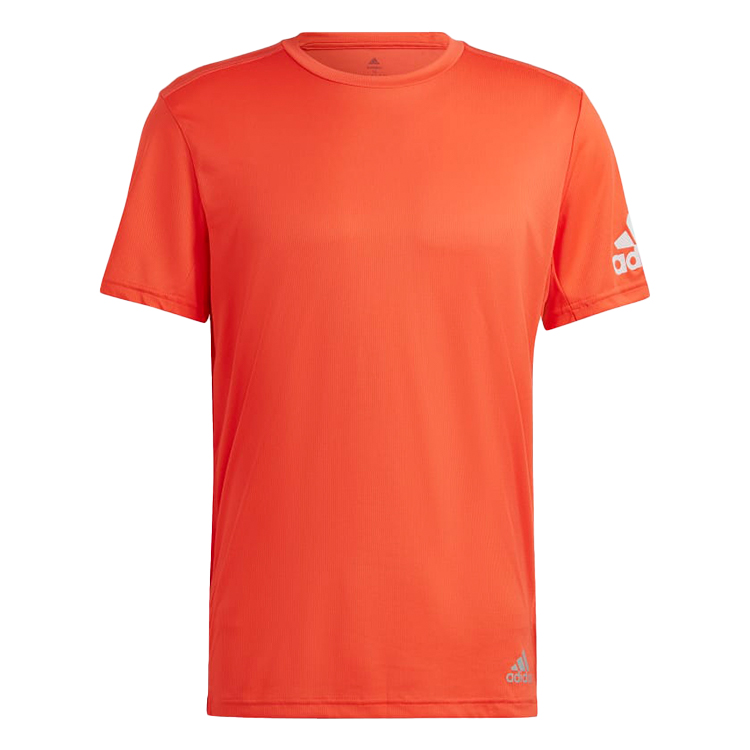 Футболка мужская Adidas RUN IT TEE M 2XL Красный photo 1