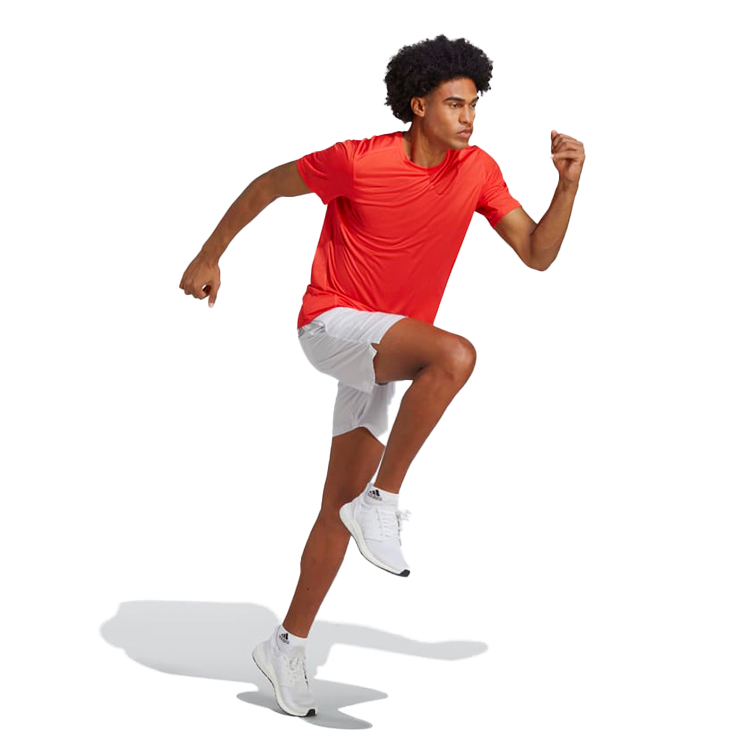 Футболка мужская Adidas RUN IT TEE M 2XL Красный photo 3