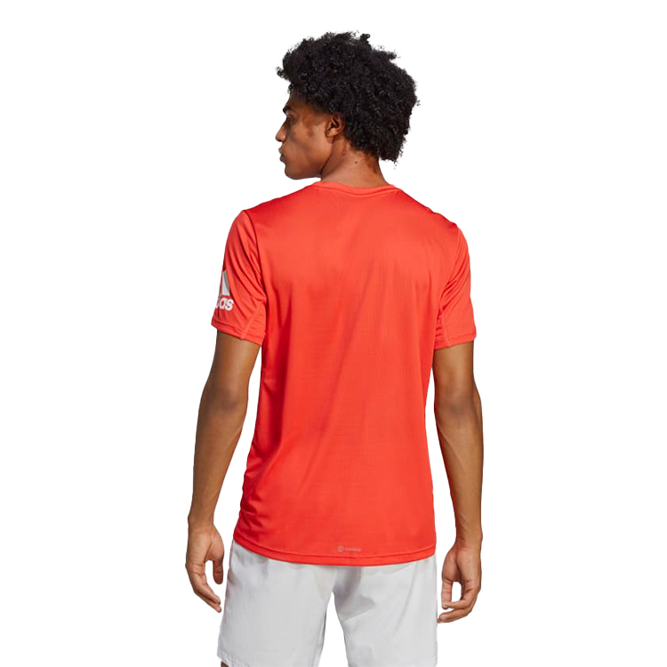 Футболка мужская Adidas RUN IT TEE M 2XL Красный photo 4
