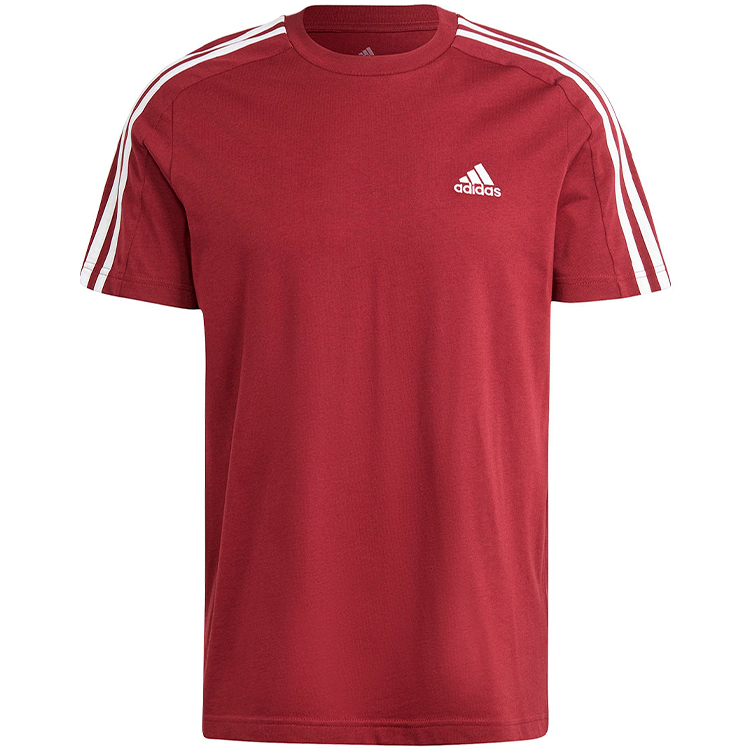 Tricou bărbătesc Adidas M 3S SJ T 2XL Bordo photo 1 Tricou bărbătesc Adidas M 3S SJ T 2XL Bordo photo 1