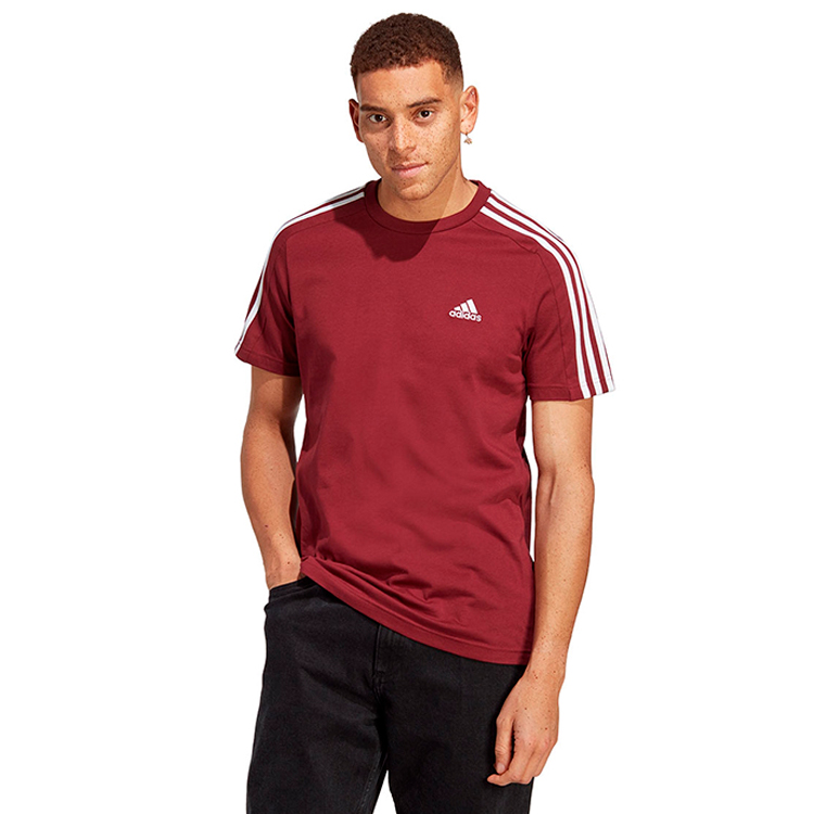 Tricou bărbătesc Adidas M 3S SJ T 2XL Bordo photo 3