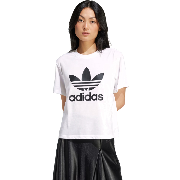 Tricou Adidas TRFL TEE BOXY XXS Alb Femei photo 2