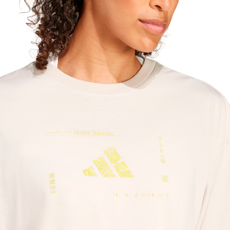 Tricou Adidas W BOX LOGO G T / Femei / XXS / Gri photo 5