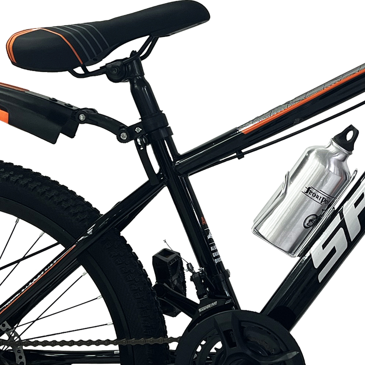 Bicicleta pentru copii Nova TH241 / Negru-oranj SS24 / 3x7 photo 3