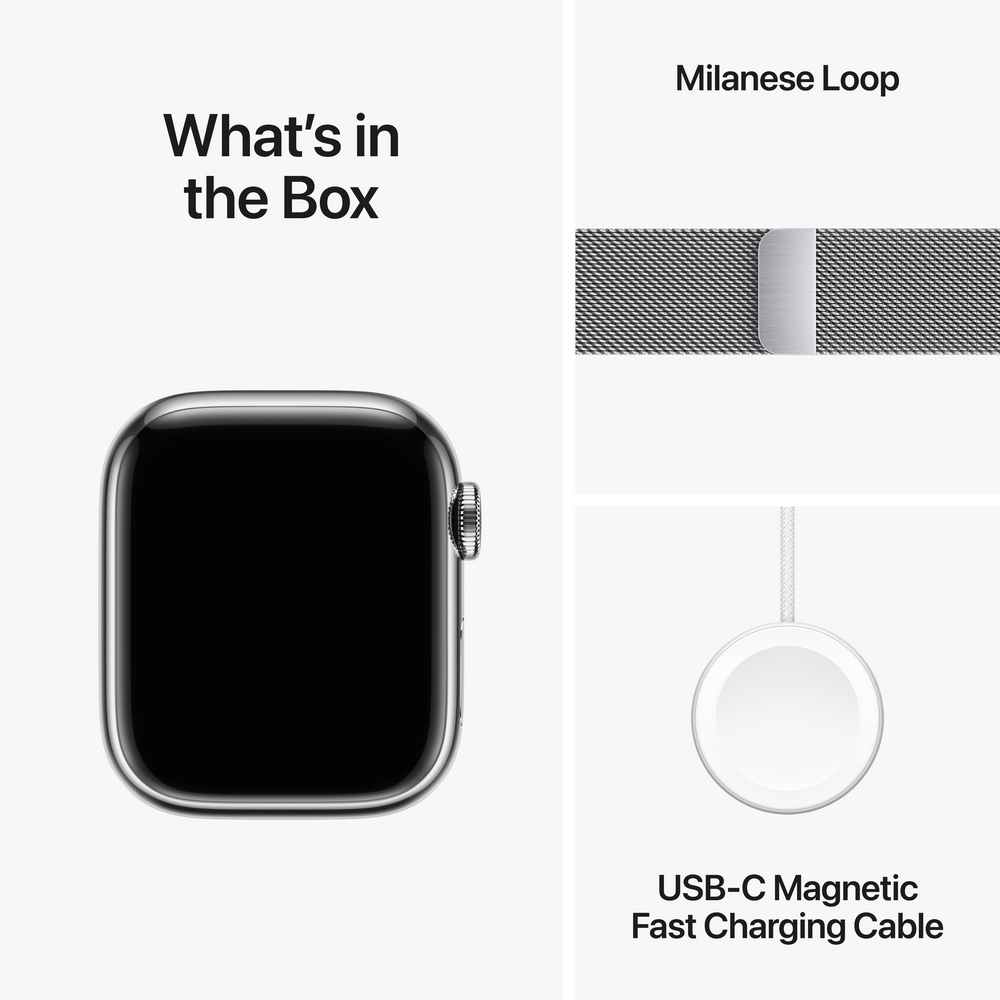 Smart watch Apple Watch Series 9 41mm Silver 1.69 photo 3