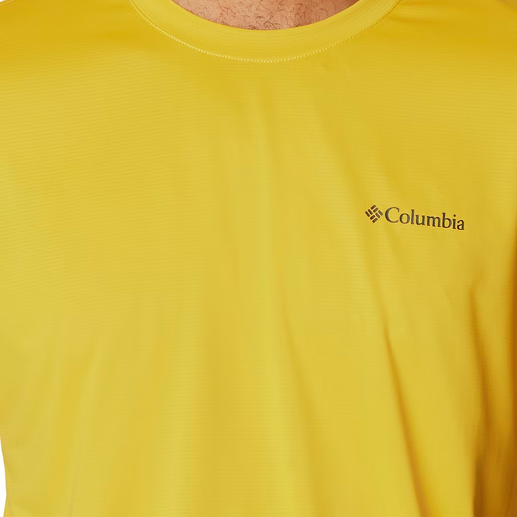 Футболка мужская Columbia Hike Crew S Желтый photo 4