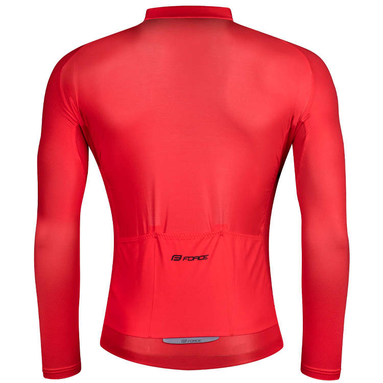 Футболка мужская Force PURE long sleeve XXXL Красный photo 2