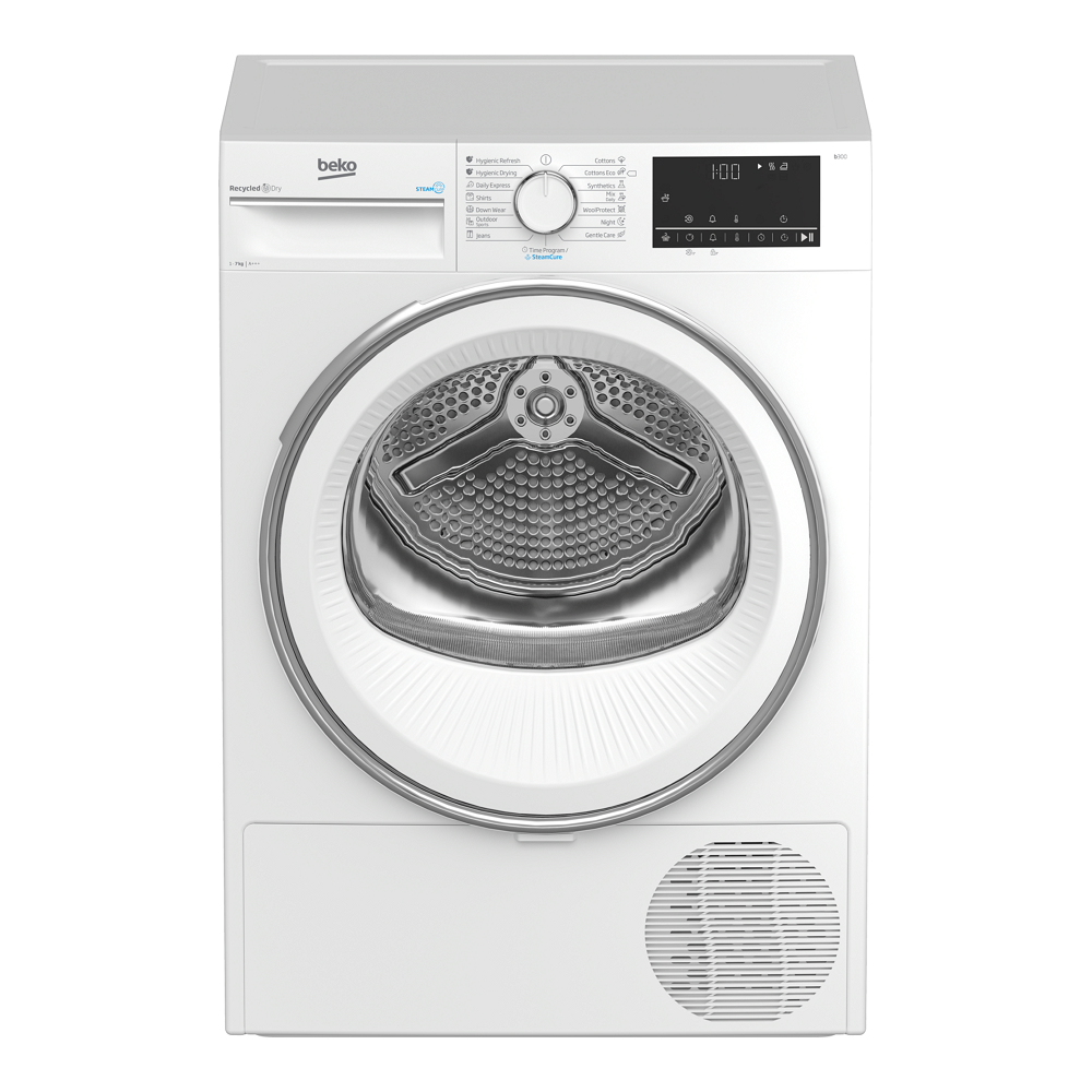 Masina de uscat rufe Beko B3T41242 / 7 kg / A+++ / Alb photo 1
