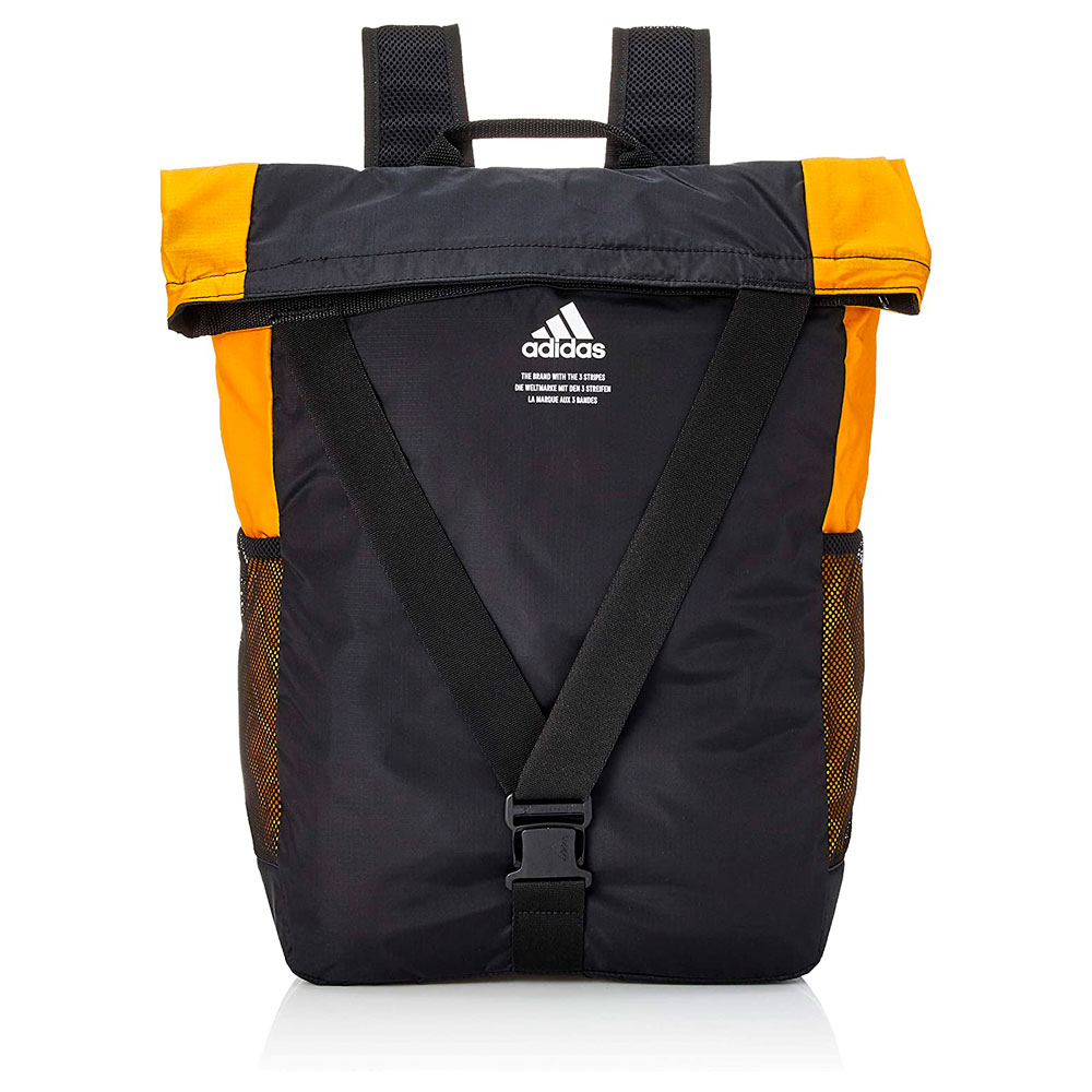 Rucsac Adidas CLASSIC BP FLAP FS8342 Negru-galben photo 1 Rucsac Adidas CLASSIC BP FLAP FS8342 Negru-galben photo 1