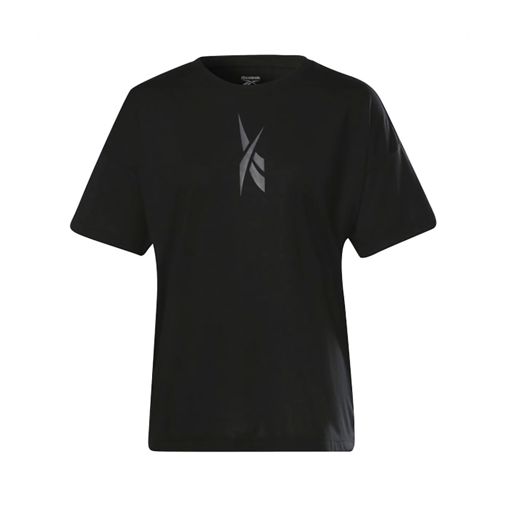 Tricou Reebok TS Graphic Tee Q4 / Femei / XS / Negru photo 1 Tricou Reebok TS Graphic Tee Q4 / Femei / XS / Negru photo 1