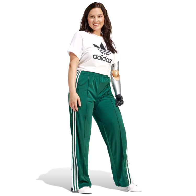 Pantaloni Adidas FIREBIRD TP XXS Verde Femei photo 2
