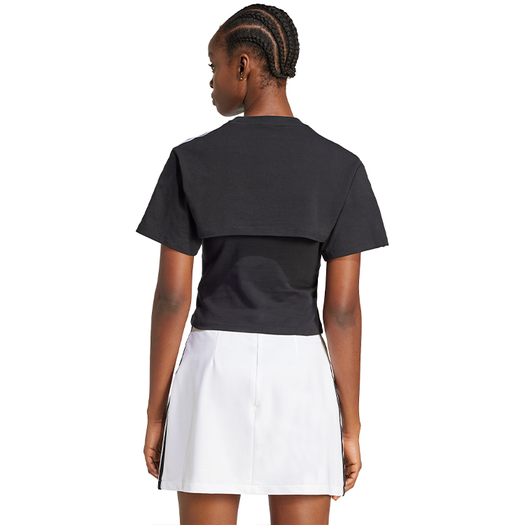 Футболка Adidas CUT-OUT TEE XXS Черный Женский photo 3