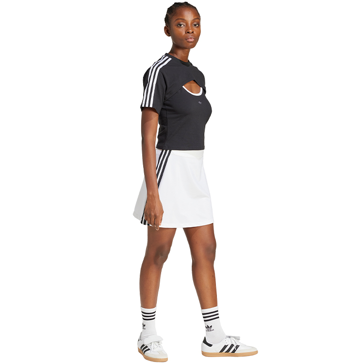 Футболка Adidas CUT-OUT TEE XXS Черный Женский photo 5