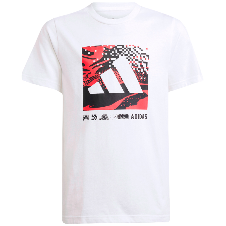 Tricou Adidas J CAMO LOGO TEE photo 1 Tricou Adidas J CAMO LOGO TEE photo 1