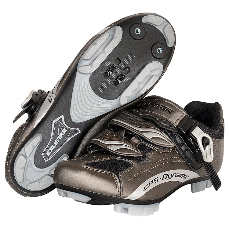 Pantofi de ciclism Exustar MTB E-SM306 Gri photo 3