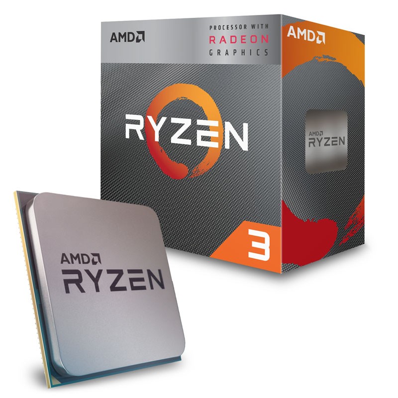 AMD Ryzen™ 3 PRO 3200G, Socket AM4, 3.6-4.0GHz (4C/4T), 2MB L2+ 4MB L3 Cache, Integrated Radeon Vega 8 Graphics, 12nm 65W, tray photo 1