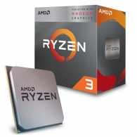 AMD Ryzen™ 3 PRO 3200G, Socket AM4, 3.6-4.0GHz (4C/4T), 2MB L2+ 4MB L3 Cache, Integrated Radeon Vega 8 Graphics, 12nm 65W, tray thumbnav 1
