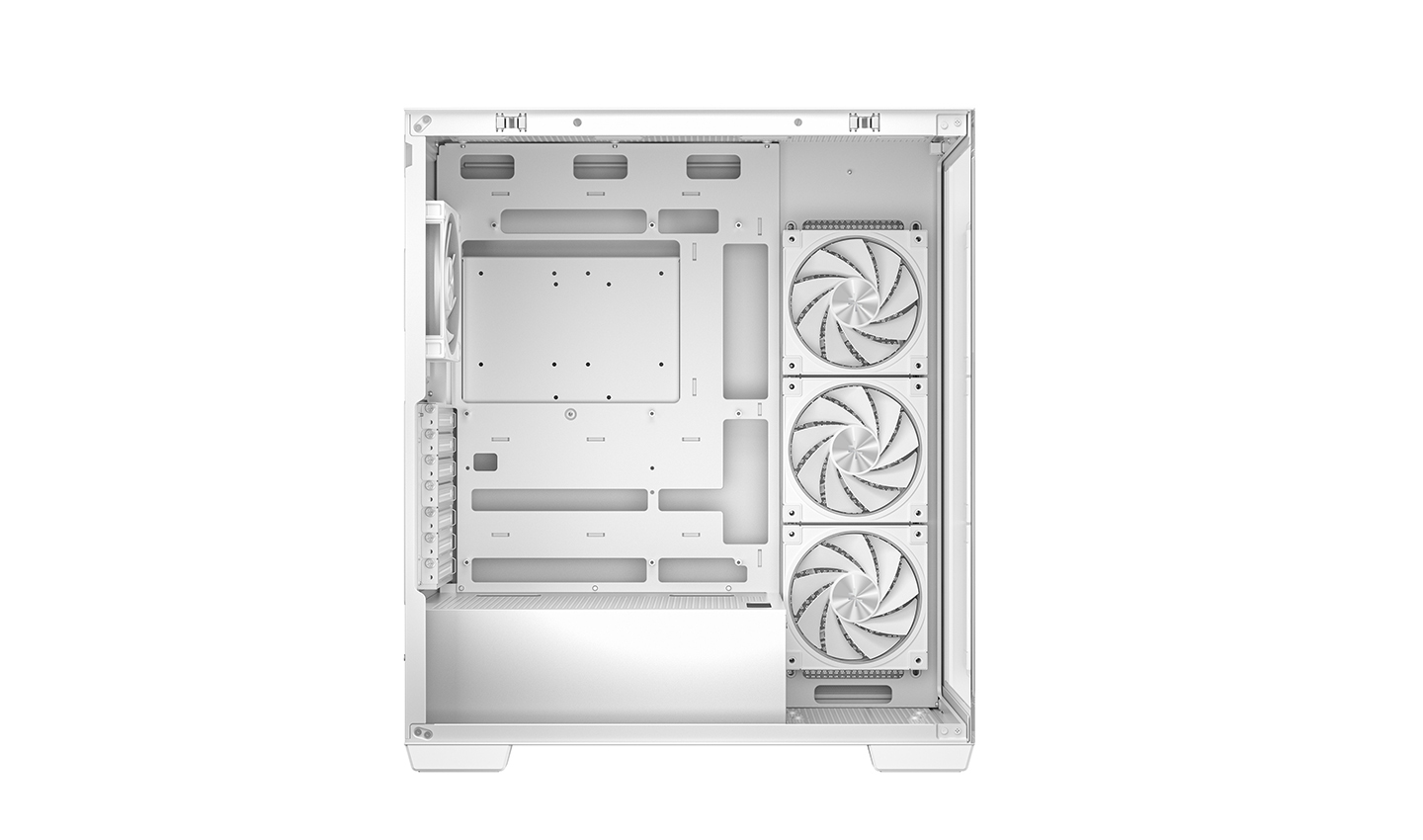 Корпус DEEPCOOL CG580 4F V2 WH/ w/oPSU / Side-Window / ATX / White photo 3